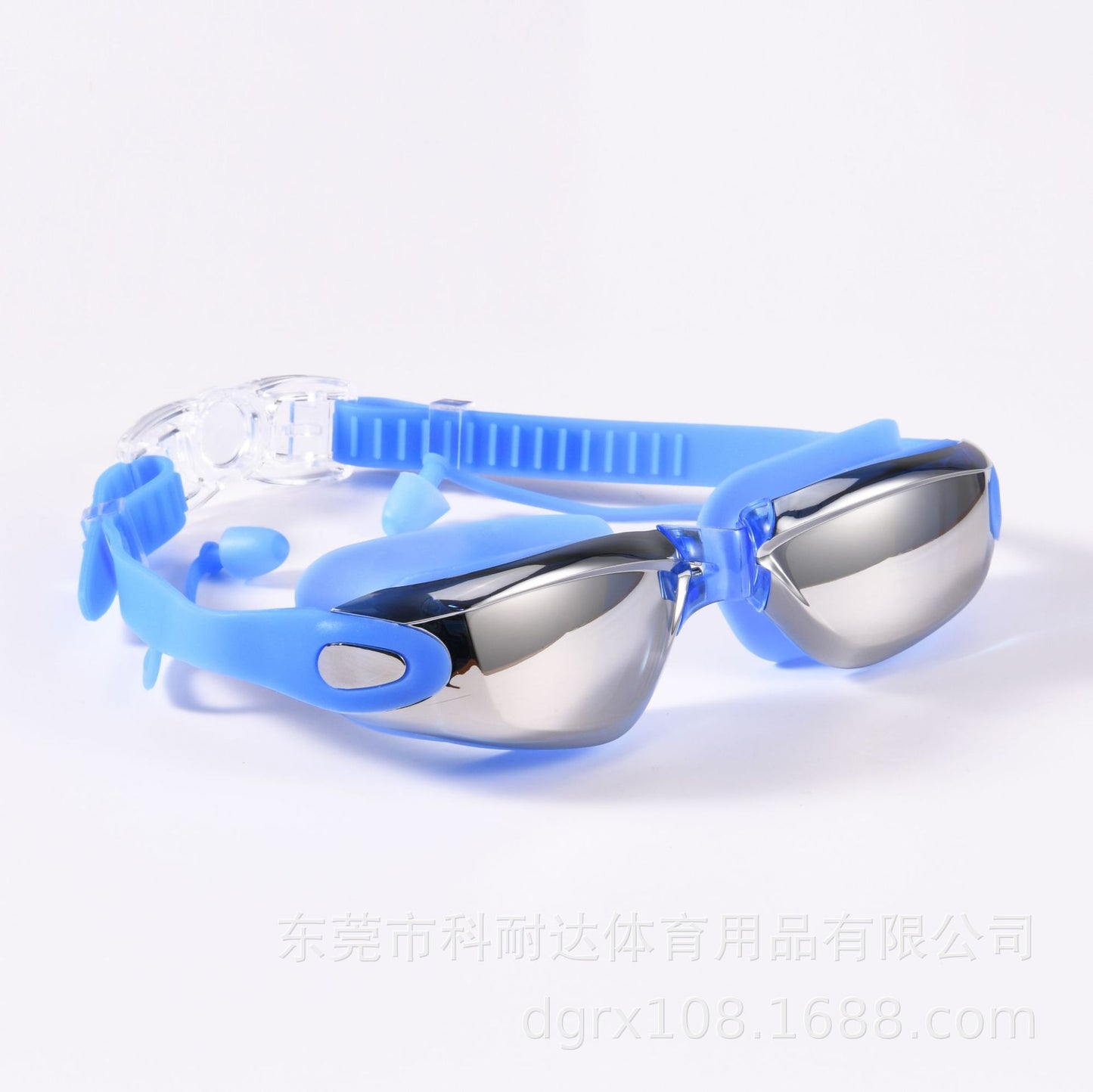 KND Swim Goggles with Earplugs and Anti-Fog Lens