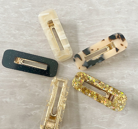 Multi-Color Hair Clips for Bangs