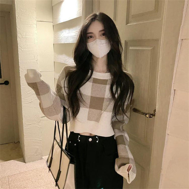 Loose Knit Cute Sweater for Women - Autumn/Winter Fashion