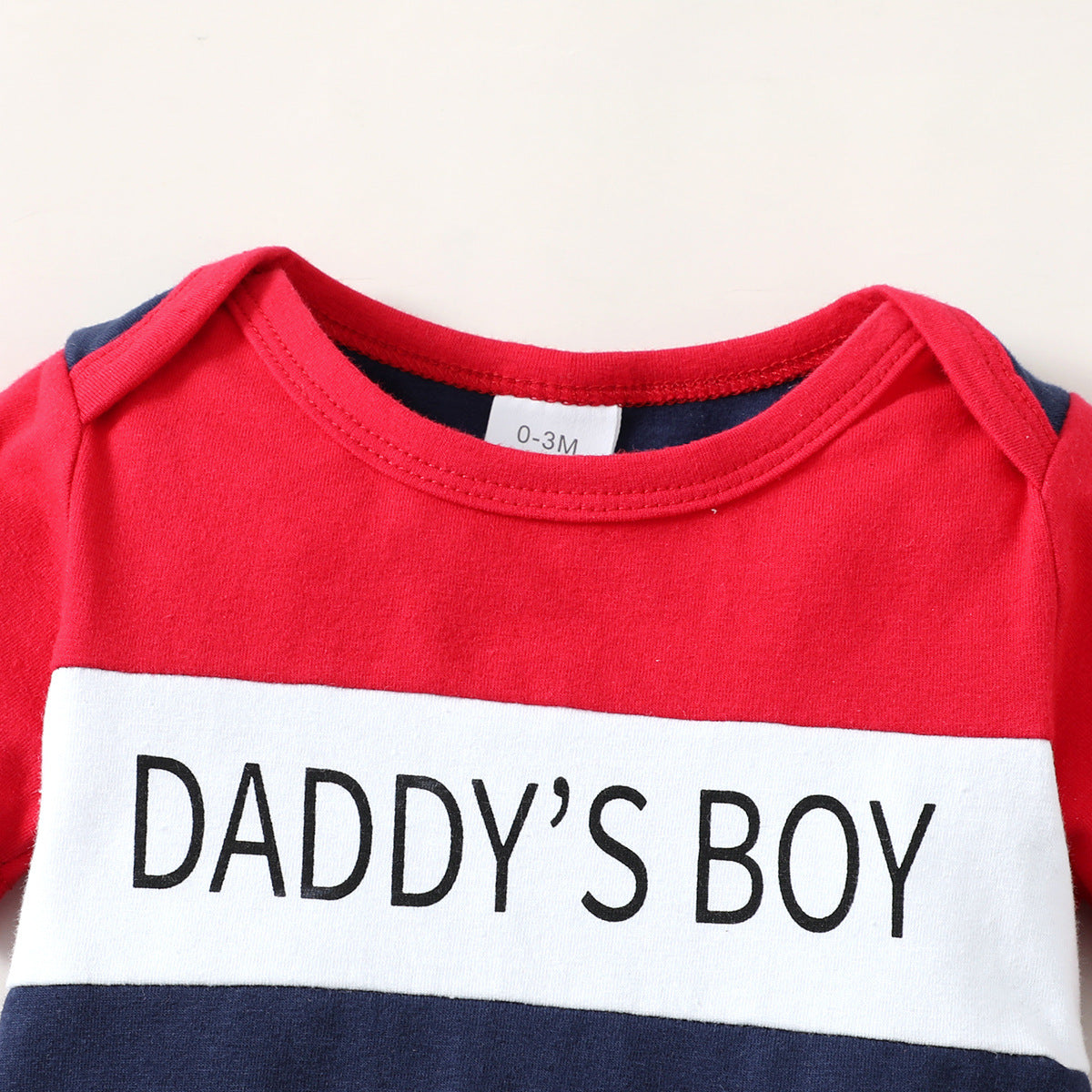 Summer Toddler Boys Letter Flying Sleeve Romper and Shorts Set