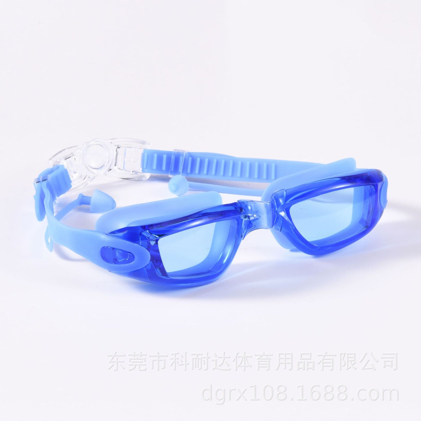 KND Swim Goggles with Earplugs and Anti-Fog Lens