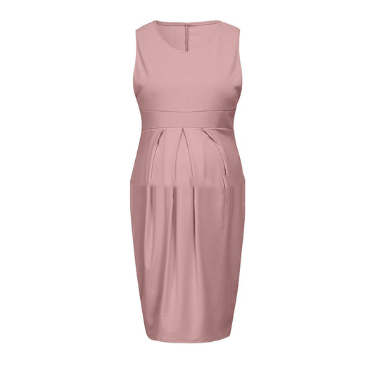 Women's Maternity Dress - Warm Summer Style