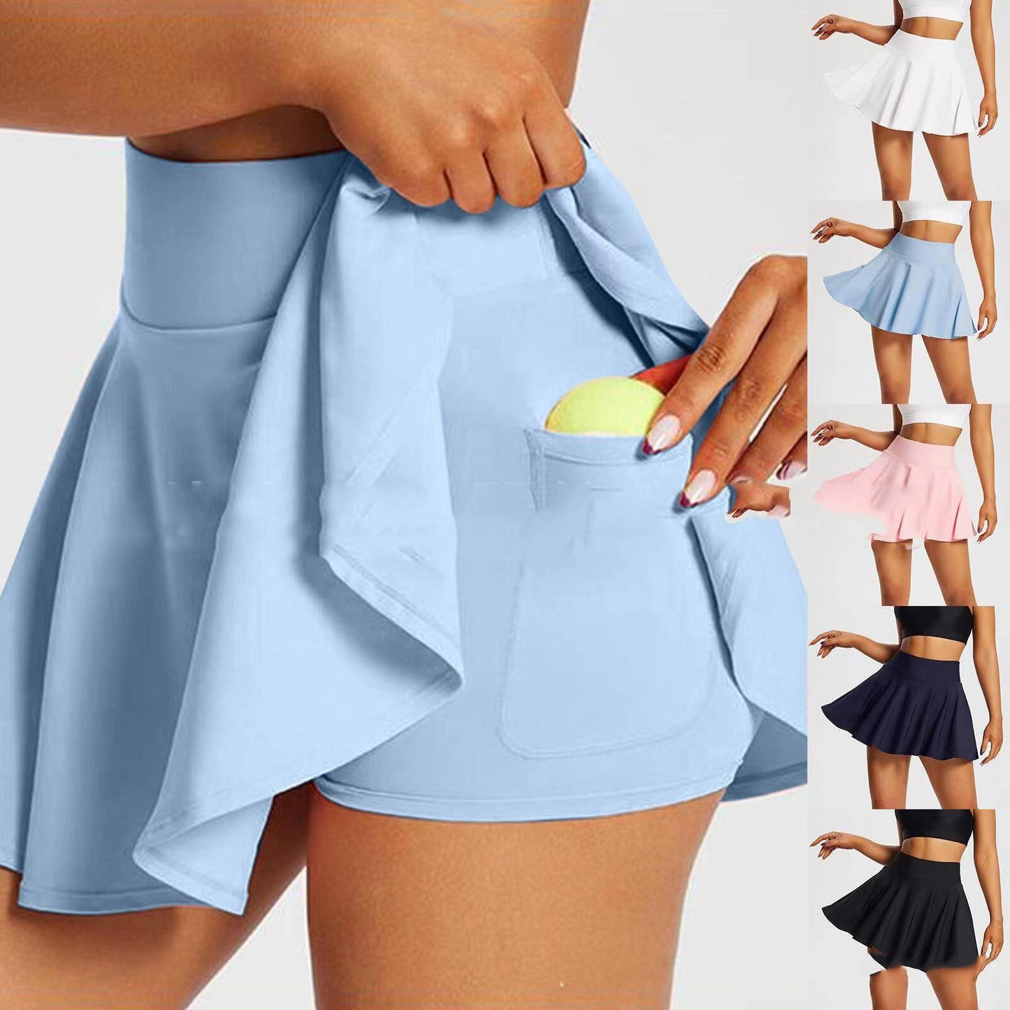 Women's Fitness Short Culottes for Tennis and Yoga