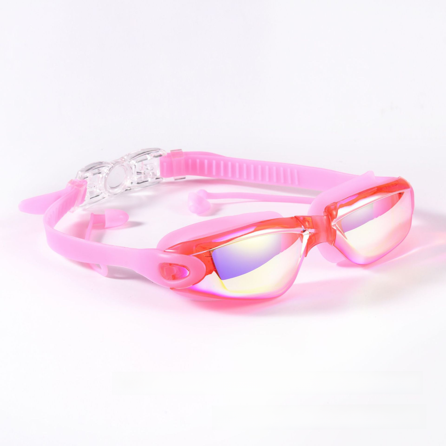 KND Swim Goggles with Earplugs and Anti-Fog Lens