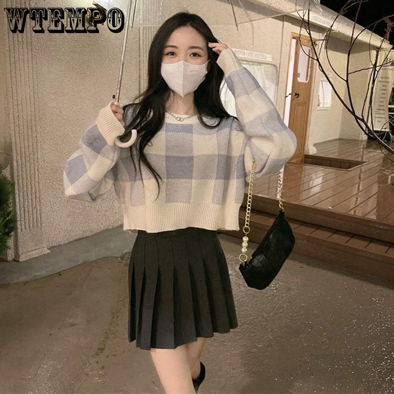 Loose Knit Cute Sweater for Women - Autumn/Winter Fashion