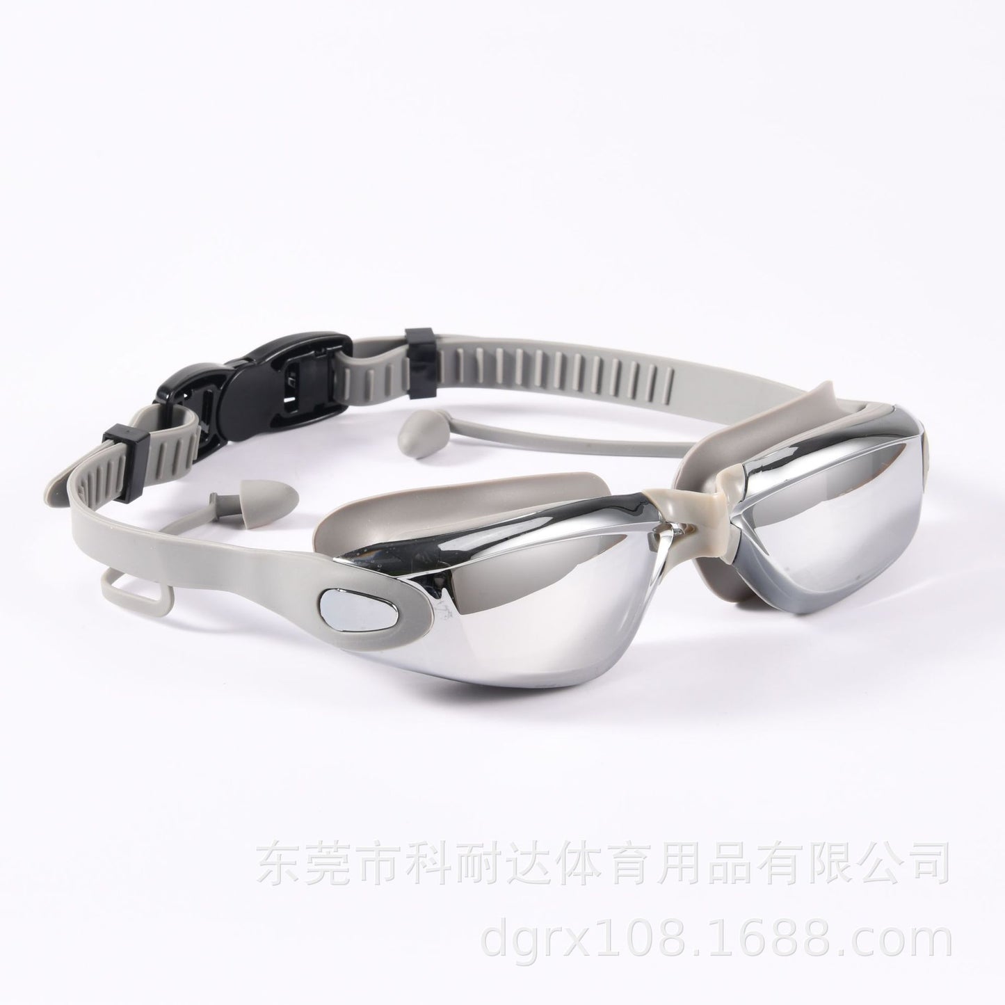 KND Swim Goggles with Earplugs and Anti-Fog Lens