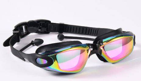 KND Swim Goggles with Earplugs and Anti-Fog Lens