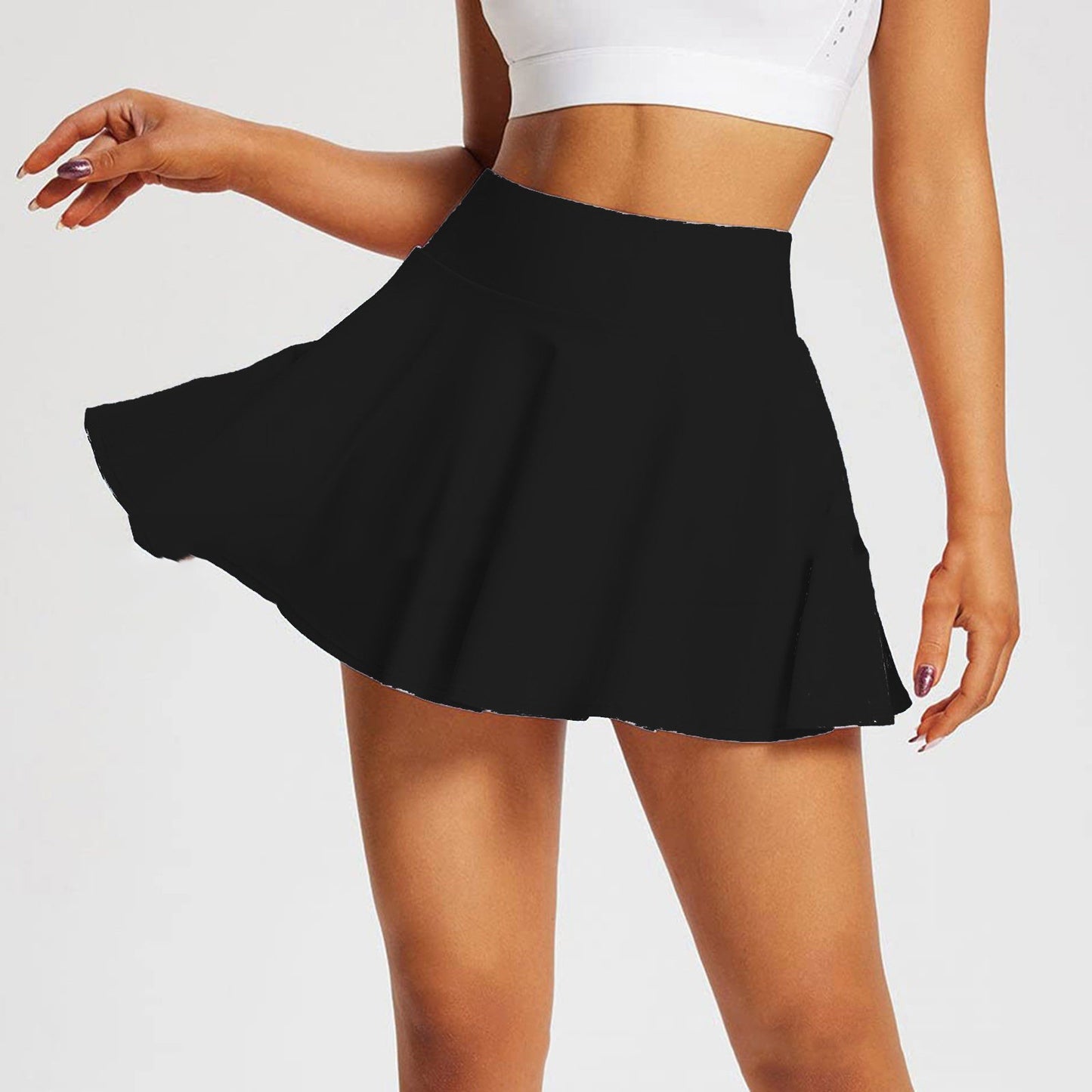 Women's Fitness Short Culottes for Tennis and Yoga