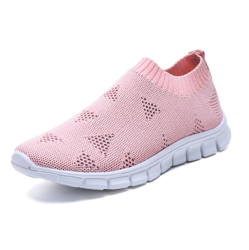 Comfortable Low-Top Women's Knitted Slip-On Shoes