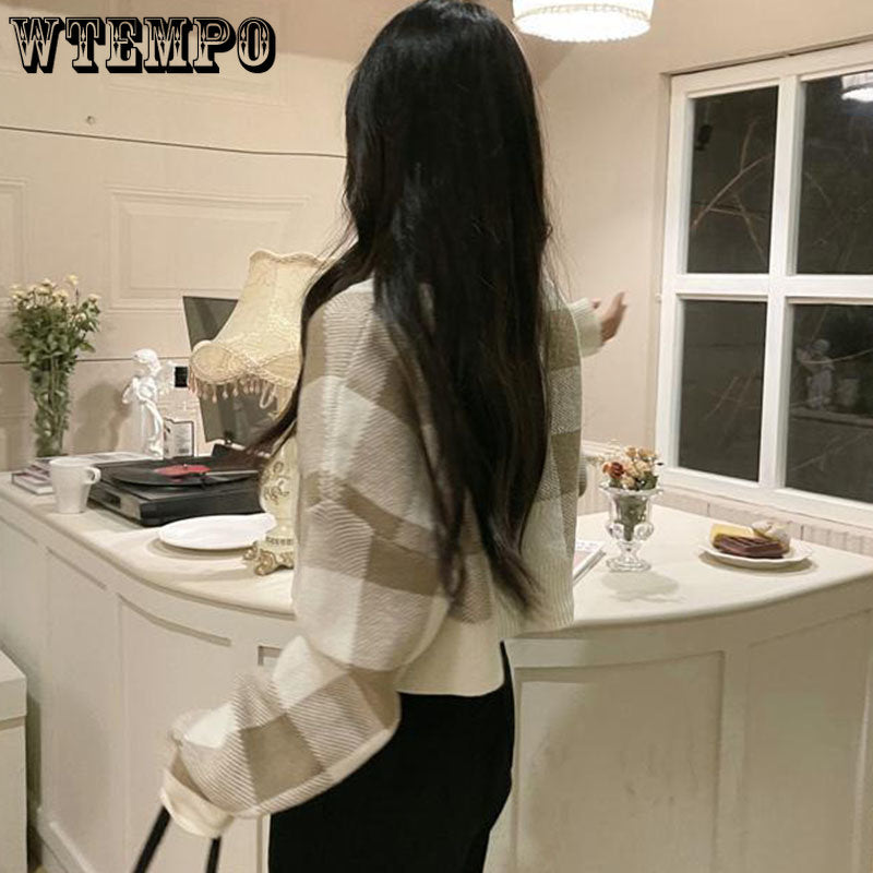 Loose Knit Cute Sweater for Women - Autumn/Winter Fashion