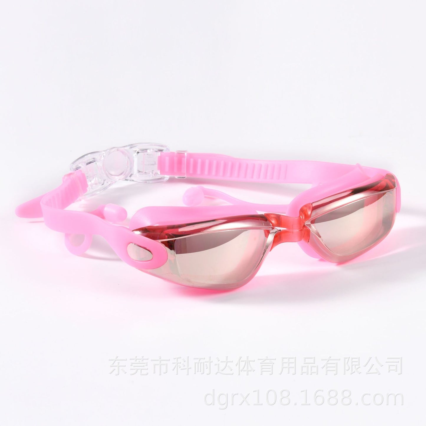 KND Swim Goggles with Earplugs and Anti-Fog Lens