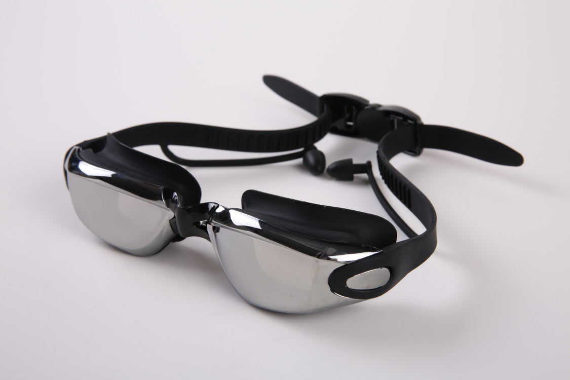 KND Swim Goggles with Earplugs and Anti-Fog Lens