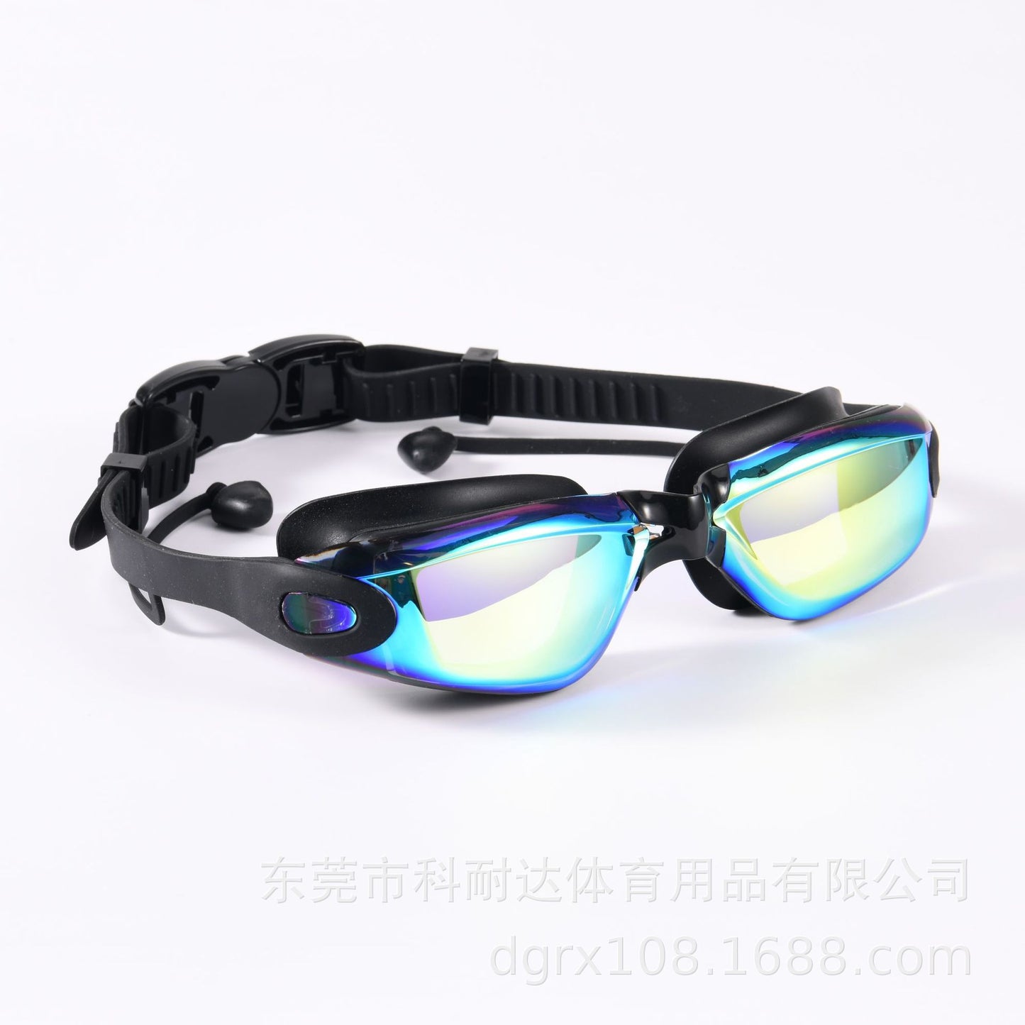 KND Swim Goggles with Earplugs and Anti-Fog Lens