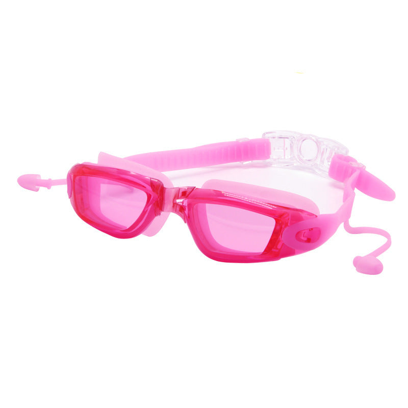 KND Swim Goggles with Earplugs and Anti-Fog Lens