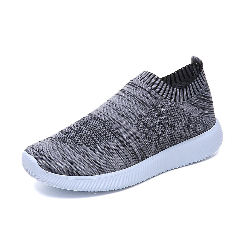 Comfortable Low-Top Women's Knitted Slip-On Shoes