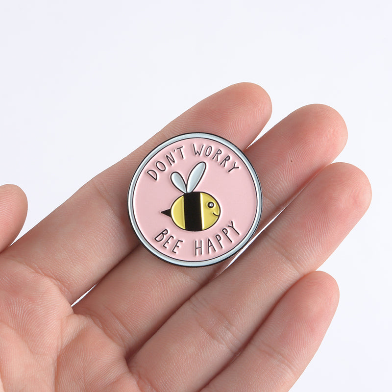 Cute Bee Friend Decorative Pin