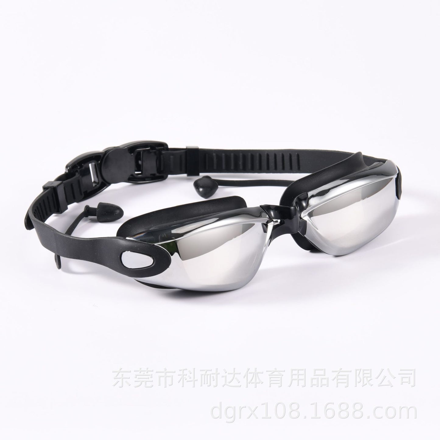 KND Swim Goggles with Earplugs and Anti-Fog Lens