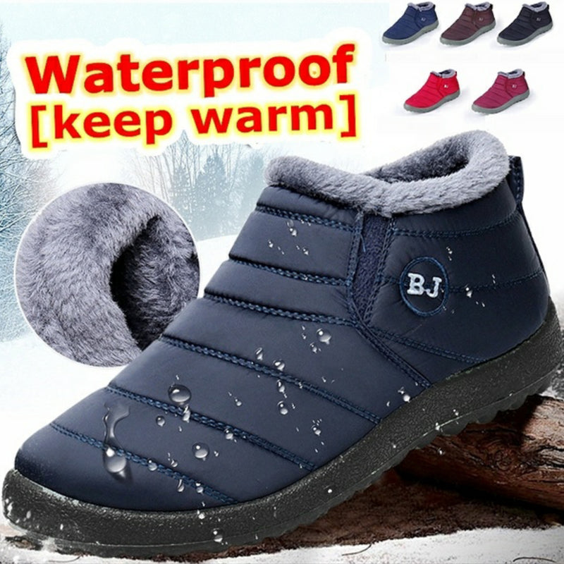 Waterproof Men's Winter Fleece Snow Boots (Big Size)
