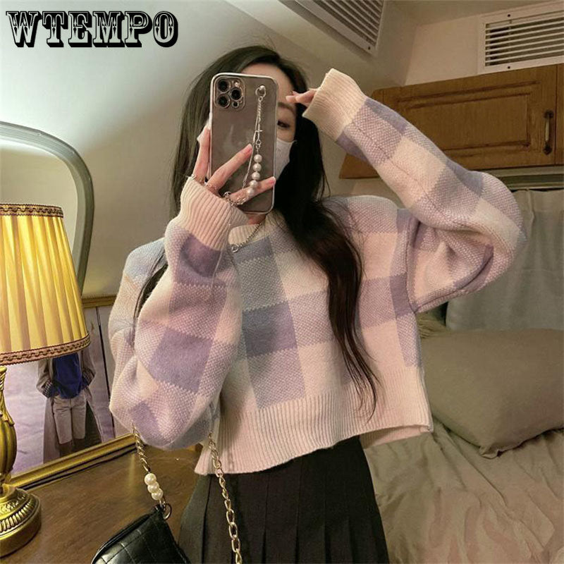 Loose Knit Cute Sweater for Women - Autumn/Winter Fashion