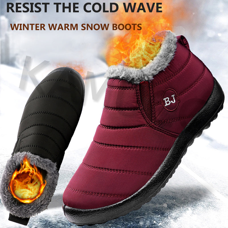 Waterproof Men's Winter Fleece Snow Boots (Big Size)